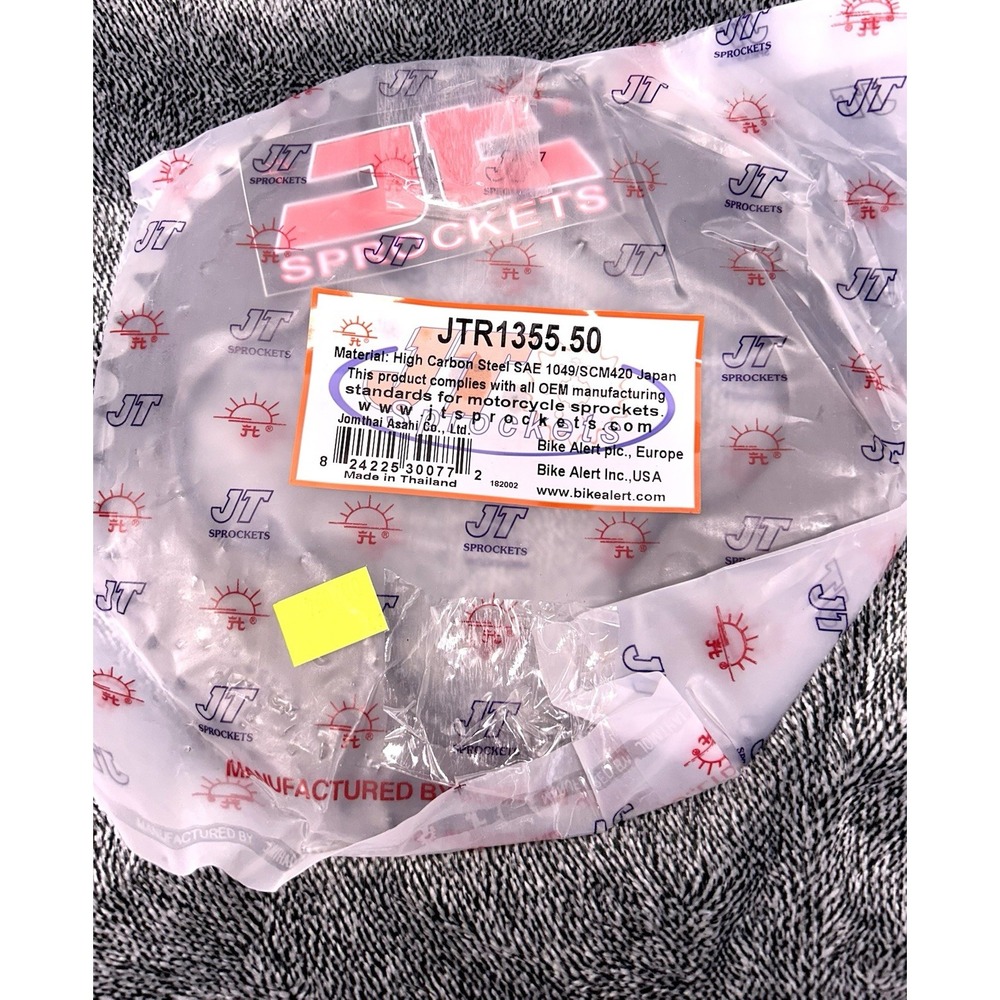 JT JTR1355.50 Steel Rear Sprocket 50T / 428 Honda (SH5)